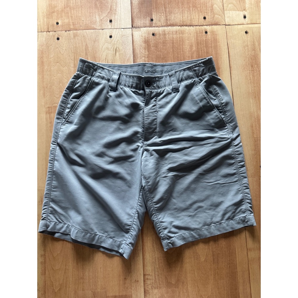 Under Armour Mens HeatGear Performance Golf Shorts Gray Size‎ 32
